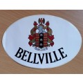 Vintage Bellville car sticker
