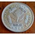 1964 SA silver 5c *looks unused
