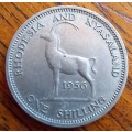 1956 Rhodesia & Nyasaland 1 Shilling