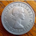 1956 Rhodesia & Nyasaland 1 Shilling