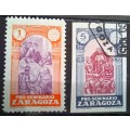 1940s Spain Zaragoza lot of 3 - see listing for details