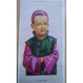 Children of All Nations part-set of 40 cigarette cards by United Tobacco Co - duplicates