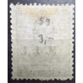 1920 Argentina 2C MH with MJI (Ministry of Justice & Instruction) overprint