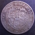 1900 Great Britain silver shilling