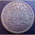 1952 Mozambique silver 2 Escudos