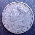 1903 Spain silver 1 Peseta, as per images