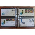 Netherlands lot of 188 FDCs near-complete 1990-1995 + some earlier, in Ideal album