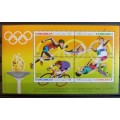 Hong Kong 1992 and 1996 3 minisheets related to the Olympic Games MNH