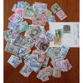 Southern Rhodesia large lot of used stamps
