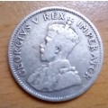 1923 SA Union silver tickey 3 Pence