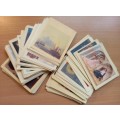 Famous Works of Art part set of 124 cigarette cards with duplicates