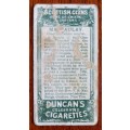 Duncan`s Cigarettes Scottish clans (x3) cards 1910 CV R1000