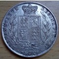 1846 Great Britain Half Crown