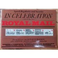 GB `In Celebration of the Royal Mail` presentation pack booklet with strip of 5 MNH stamps