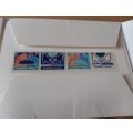 Great Britain & France 1994 `The Channel Conquest` presentation pack booklet with 8 mint stamps