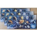 Ciskei 1991 mini sheet of 15 solar system (x3) - you are getting all three