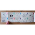 1996 Great Britain unused `Cartoons` stamp booklet