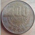 2003 Costa Rica 500 Colones, large coin