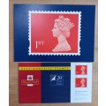 1993 Great Britain self-adhesive Machin FDC + unused stamp booklet of 20