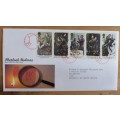1993 Great Britain Sherlock Holmes FDC + 2 MNH attached sheets of 10