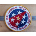 1993 Boy Scouts of America National Jamboree Northeast Region large patch