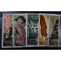 Spanish Sahara lot of 17 MH stamps 1952-1964