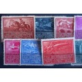 1933 Austria WIPA lot of 9 MH poster Cinderellas stamps