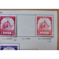 1943 Japanese Occupation of Burma part set of 8 MH stamps