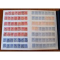 Netherlands stamp album 1899 onwards, mostly used - 17 pages