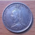 1889 Great Britain silver 3 Pence