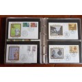 Vatican City 3 folders of the Golden Series FDCs 1972 to August 1987 - 170+ FDCs