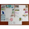 United Nations Vienna lot of 9 FDCs 1979-1982