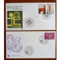United Nations Vienna lot of 9 FDCs 1979-1982