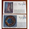 1973 USA lot of 4 Skylab commemorative covers