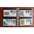 Greece 1980 to 1985 complete set of 62 FDCs in folder