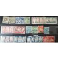 Algeria lot of 76 used and MH stamps 1926 onwards
