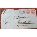 Old Germany Prussia cover to Einbeck with 2 x 1861 1 Silber Groschen stamps