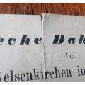 Old Germany North German Postal District coal dispatch card with 1/2 Groschen 1868 stamp