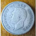 SA Union silver 2 Shillings 1940