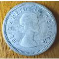 SA Union silver 1 shilling 1959 - hard to find
