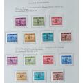 Guernsey full set of postage dues on collector`s pages 1969 to 1977 MH CV$50+