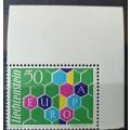 Liechtenstein 1960 Europa 50Rp mint stamp - hinged on margin - CV $90