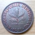 Germany 2 Pfennig 1950G A/UNC