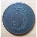Mystery token WN & Company monogram 5c