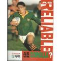 SAA Vlieende Springbok. Rugby World Cup 1995.