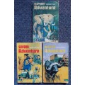 3 Willard Price Adventure books (numbers 6, 7 and 8). One price for all 3.