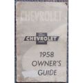Chevrolet 1958 Owners Guide.