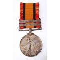 Boer War medal to T.A. Chilcott, Warren's Mounted Infantry