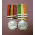 Boer War medals to A. W. Skeats (including copy photo) - Duke of Edinburgh V.R.