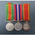 WWII complete group of 3 medals to Van Eyssen